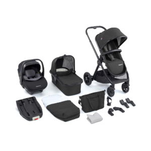 Babymore Memore V2 13 Piece Travel System Bundle with Pecan i-Si