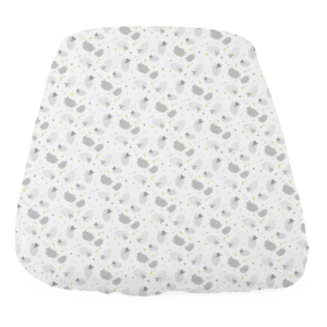 Chicco Crib Set 2 Piece Next2Me Forever Fitted Sheets - Grey She
