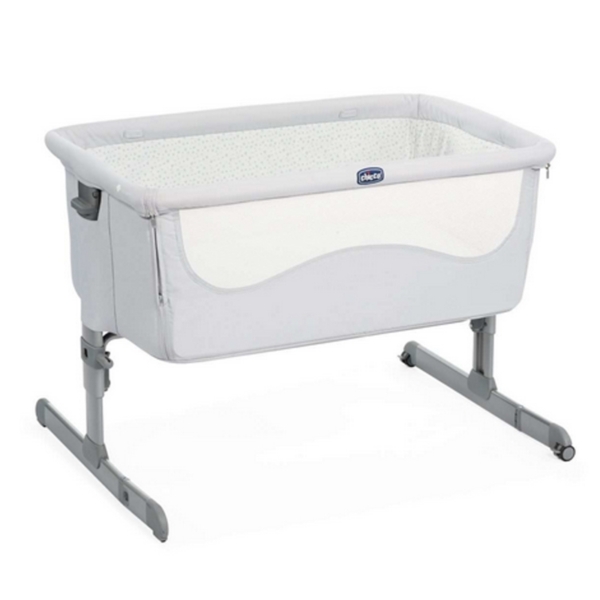 Chicco Next2Me Crib-Light Grey