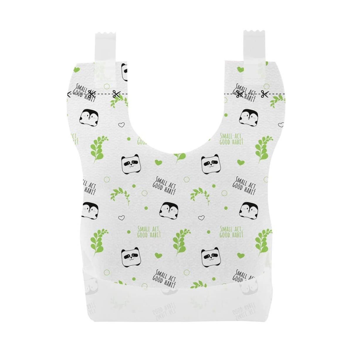 Chicco Pack of 36 Disposable Compostable Bibs - White