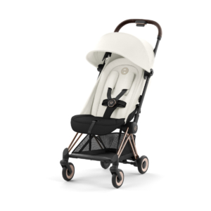 Cybex Coya Compact Stroller - Off White/Rose Gold