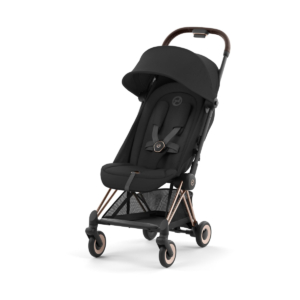 Cybex Coya Compact Stroller - Sepia Black/Rose Gold