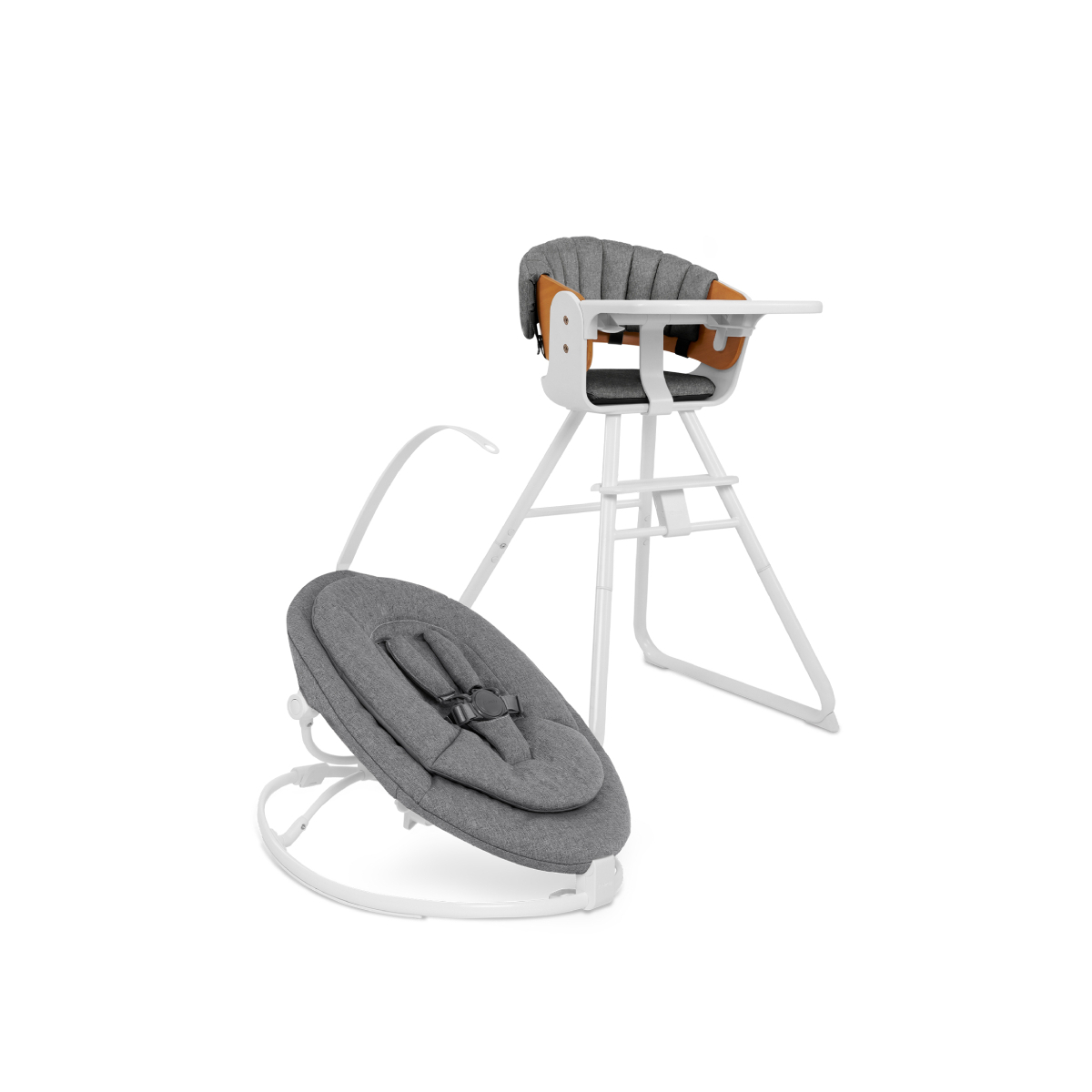 iCandy MiChair Highchair - White/Flint