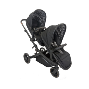 My Babiie MB33 Dani Dyer Tandem Pushchair - Black Leopard (MB33D
