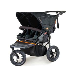 Out n About Nipper Double V5 Stroller-Forest Black