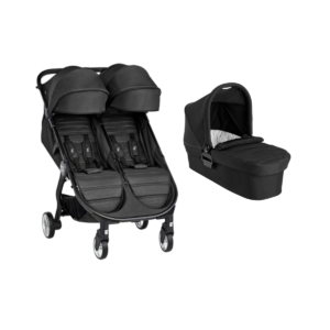 Baby Jogger City Tour 2 Double 2 in 1 Pram System Bundle - Pitch