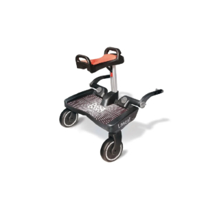 Lascal Maxi Plus BuggyBoard + Saddle - Black/Red