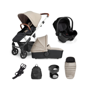 Silver Cross Tide 3in1 Travel System With Dream i-Size Car Seat