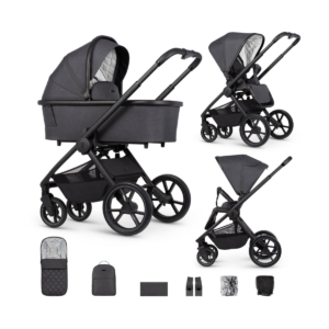Venicci Tinum Edge 2in1 Pram System-Charcoal