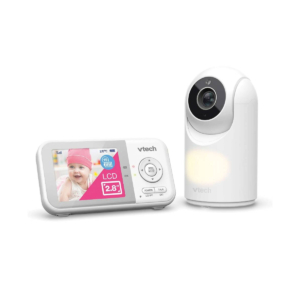 Vtech VM3263 2.8" Pan & Tilt Video Monitor With Night light - Wh