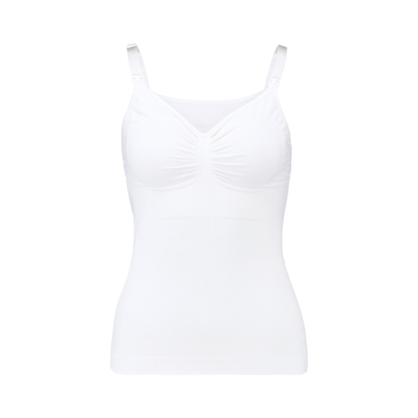 Carriwell Nursing Shapewear Top - White (Size - SMALL)
