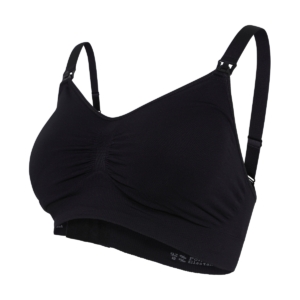 Carriwell Padded Maternity & Nursing Bra - Black (Size - LARGE)
