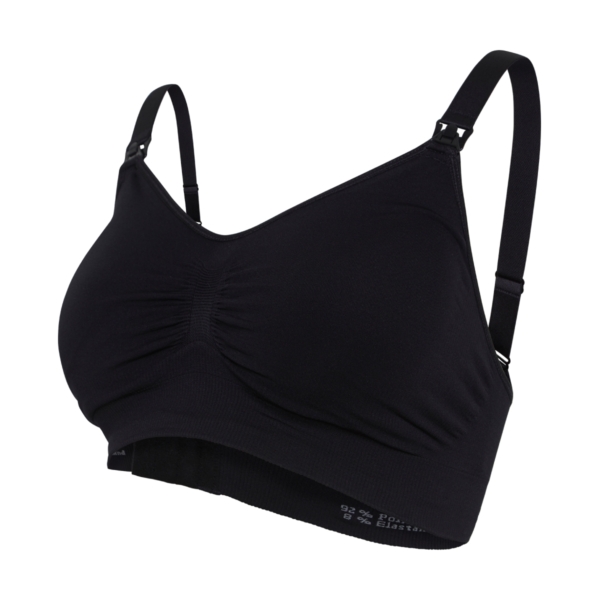 Carriwell Padded Maternity & Nursing Bra - Black (Size - X-LARGE