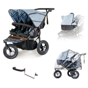 Out n About Double Nipper V5 Newborn & Toddler Starter Bundle-Ro