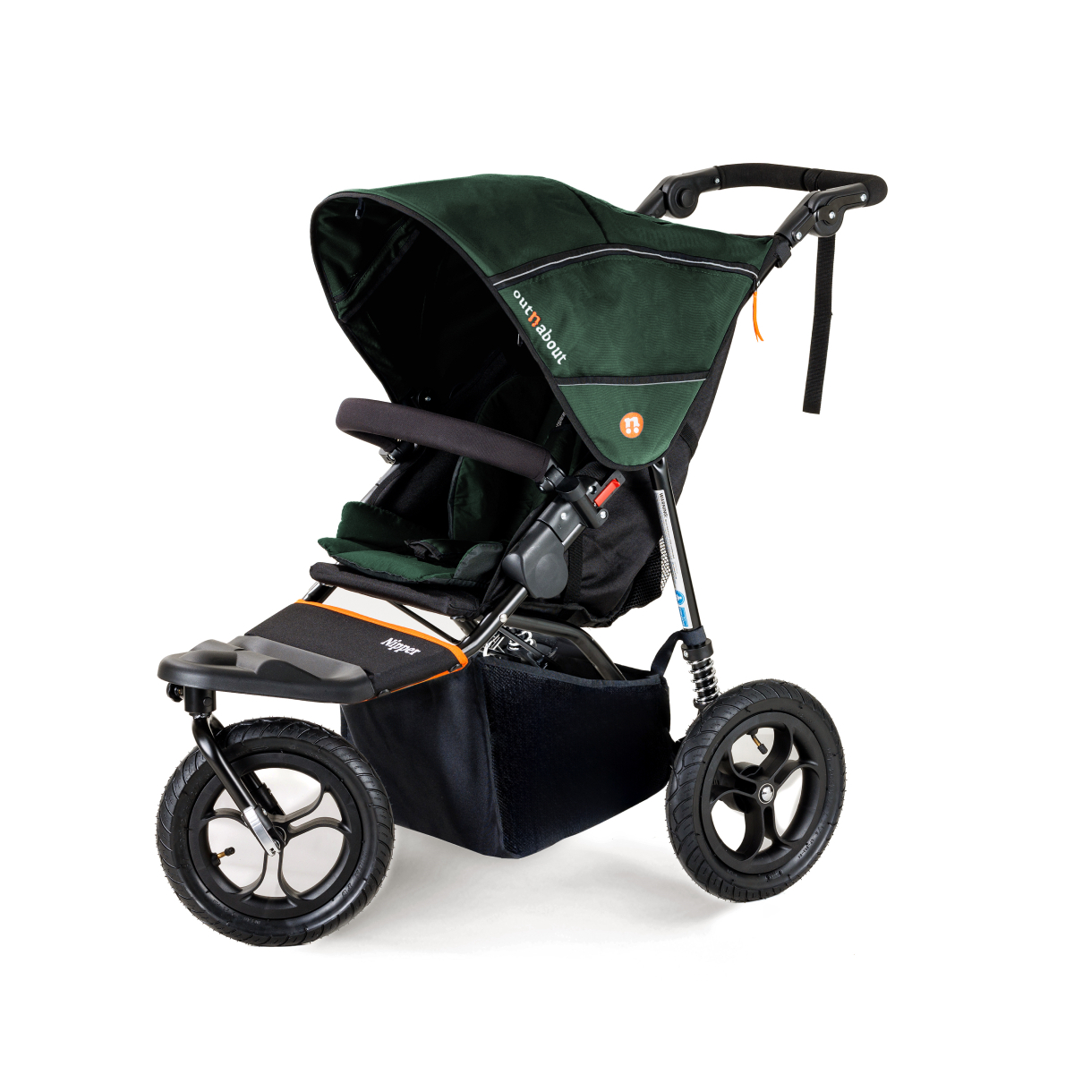 Out n About Nipper Single V5 Stroller-Sycamore Green