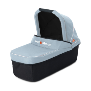 Out n About V5 Single Carrycot - Rocksalt Grey