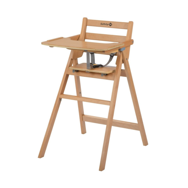 Safety 1st Nordik Folding Wooden Highchair - Natural (CL)