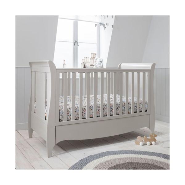 Tutti Bambini Roma Sleigh Cot Bed - Linen (CL)