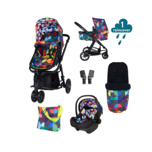Cosatto Giggle 2in1 i-size Accessories Bundle - Kaleidoscope