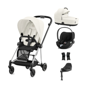 Cybex Mios Cloud T i-Size Bundles - Chrome Black/Off White