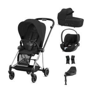 Cybex Mios Cloud T i-Size Bundles - Chrome Black/Sepia Black