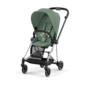 Cybex Mios Pushchair - Chrome Black/Leaf Green