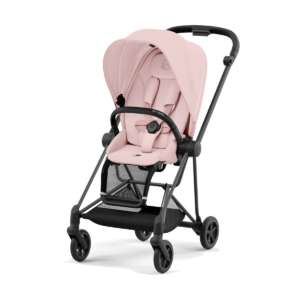 Cybex Mios Pushchair - Matt Black/Peach Pink