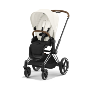 Cybex Priam Pushchair - Chrome Brown/Off White