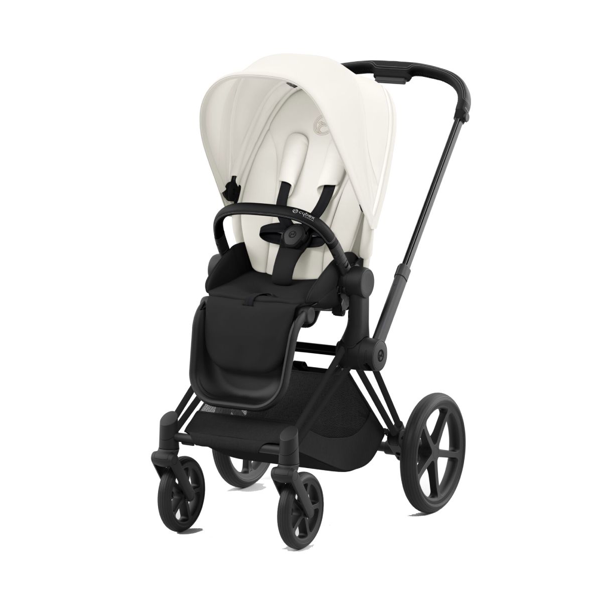 Cybex Priam Pushchair - Matt Black/Off White