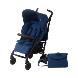 My Babiie MB52 Quilted Lightweight Stroller - Navy Melange (MB52