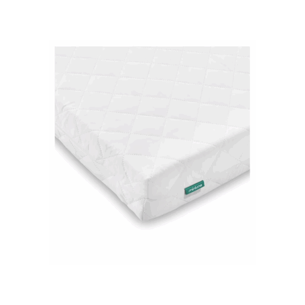 miniuno Hypoallergenic Microfibre Pocket Spring Cot Bed Mattress
