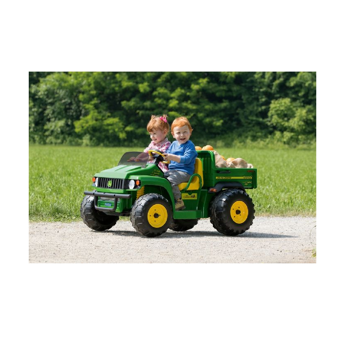 Peg Perego John Deere Gator HPX Childrens Ride On Utility Truck-