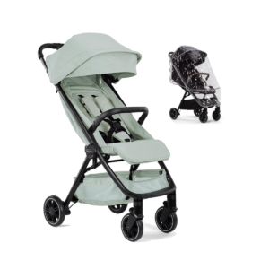Nuna TRVL Stroller + Raincover - Sea Foam